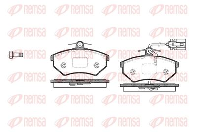 Brake Pad Set, disc brake 0134.82