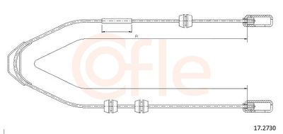 CABLU FRANA DE PARCARE COFLE 92172730