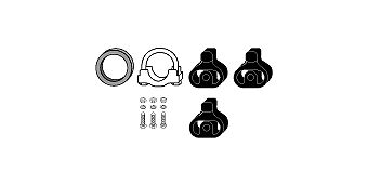 SET MONTARE SISTEM DE ESAPAMENT