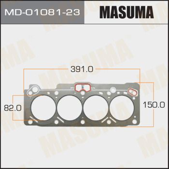 MD-01081-23 MASUMA Прокладка, головка цилиндра