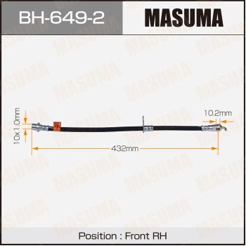 Тормозной шланг MASUMA BH-649-2 для LEXUS LX