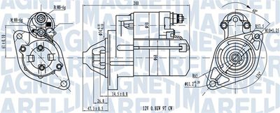 STARTER MAGNETI MARELLI 063721224010