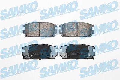 Комплект тормозных колодок, дисковый тормоз SAMKO 5SP1290 для HYUNDAI (HUATAI) TERRACAN