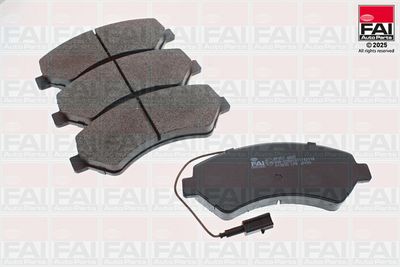 Zestaw klocków hamulcowych, hamulce tarczowe FAI AUTOPARTS BP357