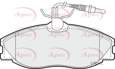 Brake Pad Set APEC PAD902