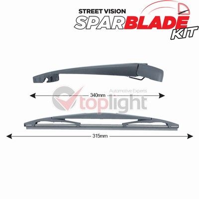 Комплект рычагов стеклоочистителя, система очистки стекол AE TOPLIGHT TRA-M13G1 для MITSUBISHI i