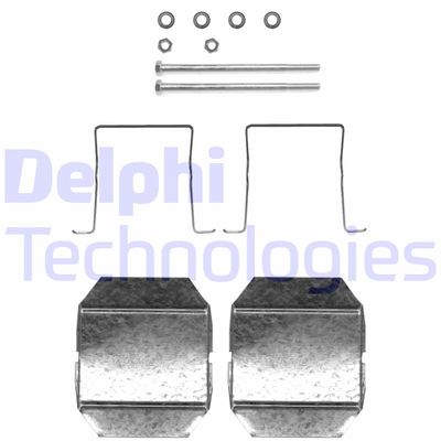 Комплектующие, колодки дискового тормоза DELPHI LX0338 для CITROËN CX