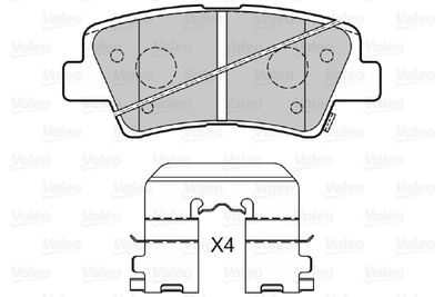 Brake Pad Set, disc brake 601301