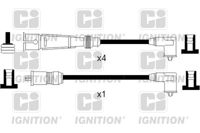 Комплект проводов зажигания QUINTON HAZELL XC1070 для VW CADDY
