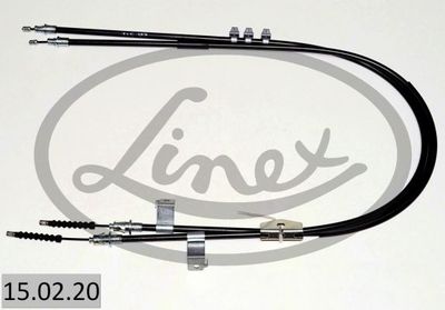 Тросик, cтояночный тормоз LINEX 15.02.20 для FORD B-MAX