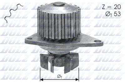 Pompa wodna DOLZ C110 produkt
