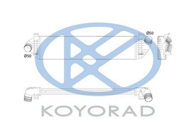 Intercooler Koyorad IA570216