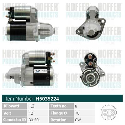 стартер HOFFER H5035224