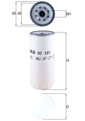 Oil Filter OC 121