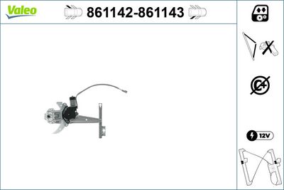 FENSTERHEBER VALEO 861142