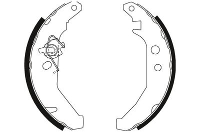 Brake Shoe Set GS8279