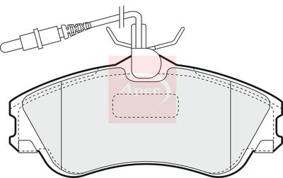 APEC Brake Pad Set, disc brake PAD970