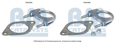 Монтажен комплект, изпускателна тръба BM Catalysts FK50740