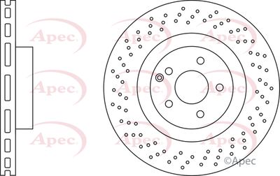 Brake Disc APEC DSK2683