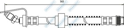 APEC Brake Hose BHO4096