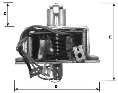 GM Solenoidinis jungiklis, starteris