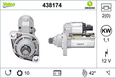 Startér VALEO 438174