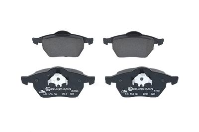 BREMSBELAGSATZ SCHEIBENBREMSE ATE 13047070812 2