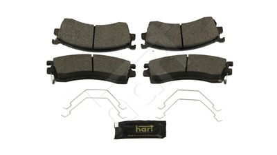 Sada brzdových destiček, kotoučová brzda HART 252 330