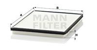 MANN-FILTER CU 2530 Фильтр салона  для NISSAN AVENIR (Ниссан Авенир)