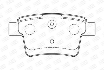 BREMSBELAGSATZ SCHEIBENBREMSE CHAMPION 573218CH 1
