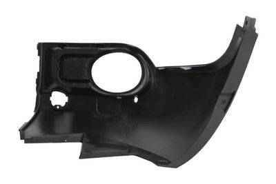 Bumper hoek Voor Rechts (onderste deel, 4x4/CLIMBING/TREKKING, met mistlampgaten) past: FIAT PANDA 312 02.12-