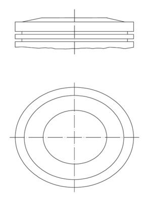 Píst MAHLE 033 10 00
