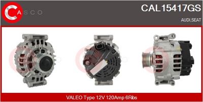 GENERATOR / ALTERNATOR CASCO CAL15417GS