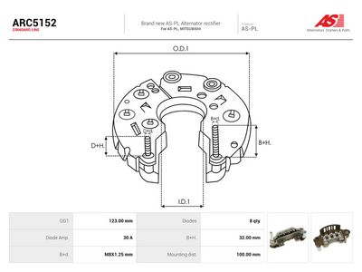 Likeretter, dynamo AS-PL ARC5152