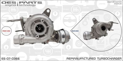Plniace dúchadlo OES PARTS Product line OES-PARTS ES-07-0366