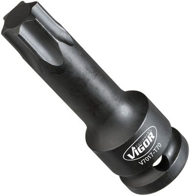 Vigor - Rázový vnútorný nadstavec TORX 1/2" 70