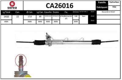 LENKGETRIEBE EAI CA26016