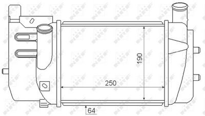 INTERCOOLER COMPRESOR NRF 30346 4