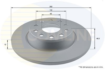 спирачен диск COMLINE ADC1499