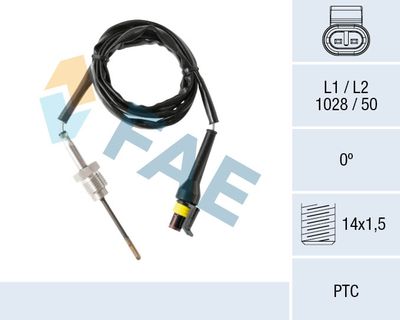 Vorschau Sensor, Abgastemperatur