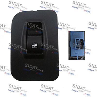 Выключатель, стеклолодъемник SIDAT 5.145041A2 для FIAT QUBO