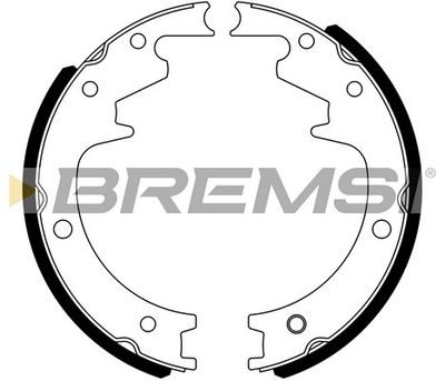 Комплект тормозных колодок BREMSI GF0835 для MITSUBISHI L300