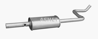 ASMET 26.001 Глушник вихлопних газів для SMART (Смарт)