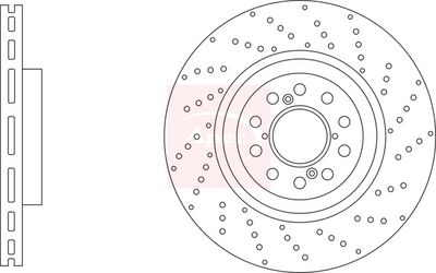 APEC Brake Disc DSK3315