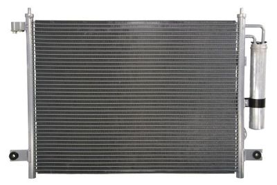 A/C condensator (met droger) past: CHEVROLET AVEO / KALOS  DAEWOO KALOS 1.2-1.6 09.02-