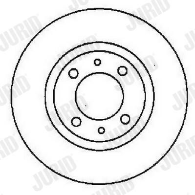 BREMSSCHEIBE JURID 561595JC 1
