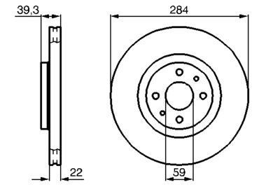 DISC FRANA BOSCH 0986478786 4