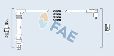 SET CABLAJ APRINDER FAE 86050