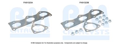 Монтажен комплект, катализатор BM Catalysts FK91323