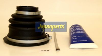 JAPANPARTS Gofruotoji membrana, kardaninis velenas